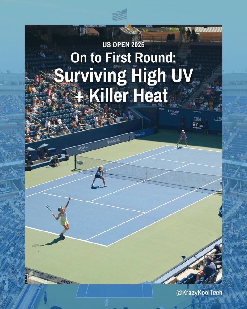 US Open 2025: High UV Makes for Killer Heat