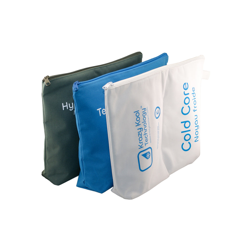 Krazy Kool Technology Storage Pouches (Pack of 3)